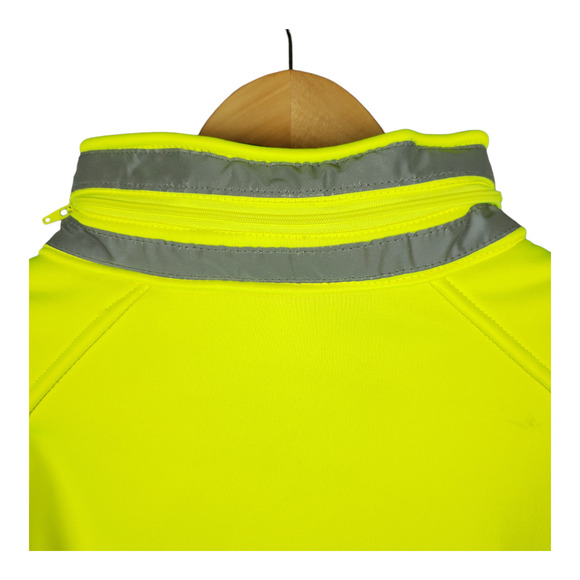 Utility Pro Women's UHV668 Hi-Vis Full-Zip Soft Shell Jacket Sz XL Yellow Black - Picture 11 of 15